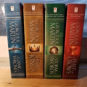 Game of Thrones books 1-4